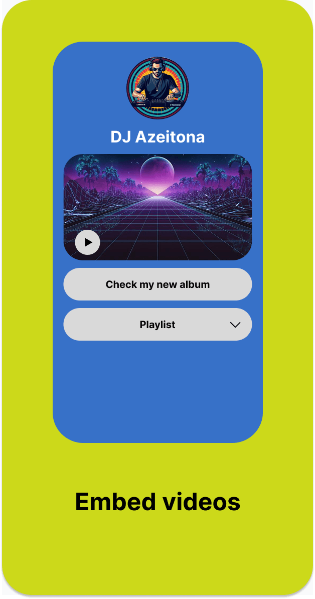 Embed Videos Feature